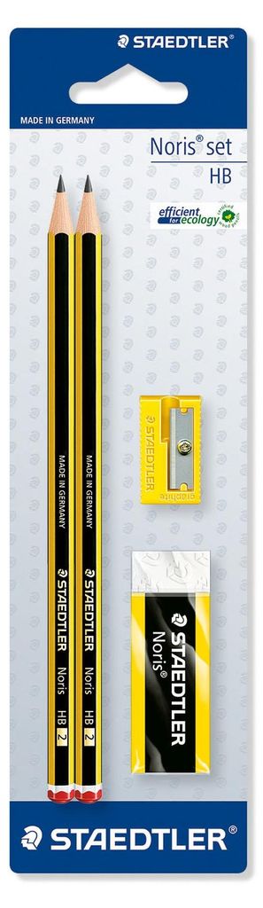 Staedtler Bleistift Noris HB Set BK 100% PEFC 4007817117149