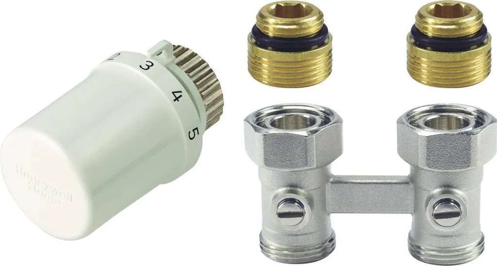 Kit Radiateur Bottom-Feed Thera-6 T3019 Vanne Droite Double 1/2 V2495DY015