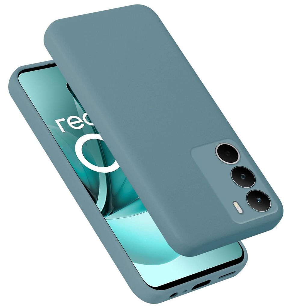 Cadorabo Hülle für Realme C71 Hülle Silikon Handyhülle Case aus flüssigem Silikon, Kratzfeste und stoßfeste Schutzhülle für Realme C71