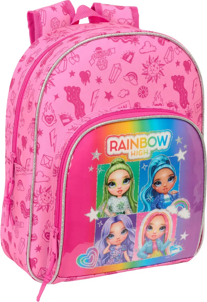Regala un Sogno: Zaino Rainbow High Shine Colourful per Piccole Artiste