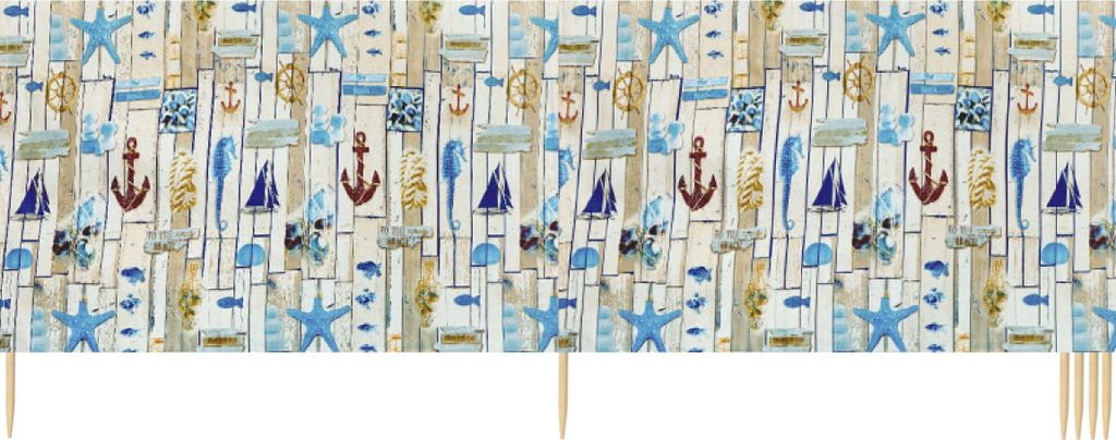 Ladeheid Strand Windschutz Sichtschutz LAEX001 (Mehrfachdruck, 6 m)