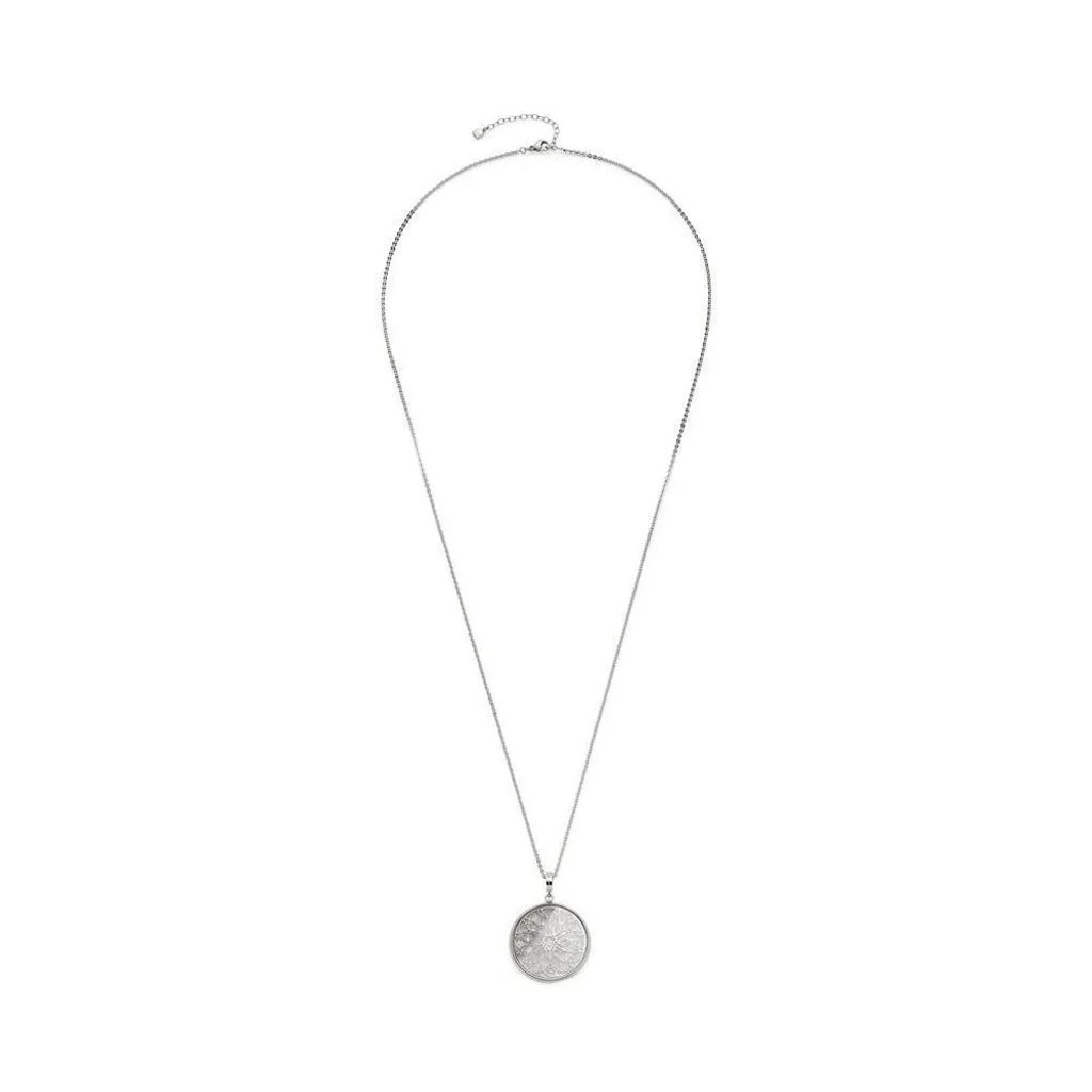 Collier Antonella X-Mas Spec en or rose avec pendentif flocon scintillant