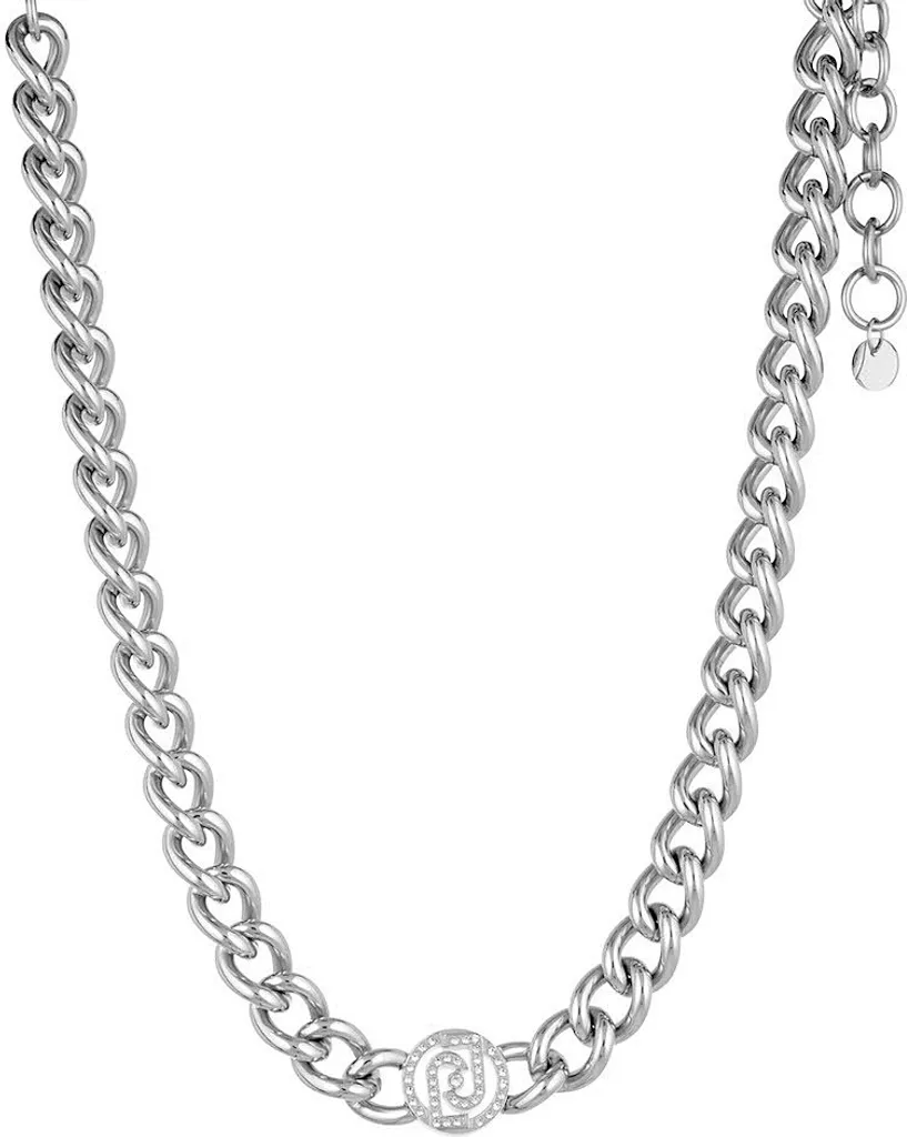 Liu Jo Collana Brilliant Donna - Girocollo 42cm Acciaio Design Esclusivo