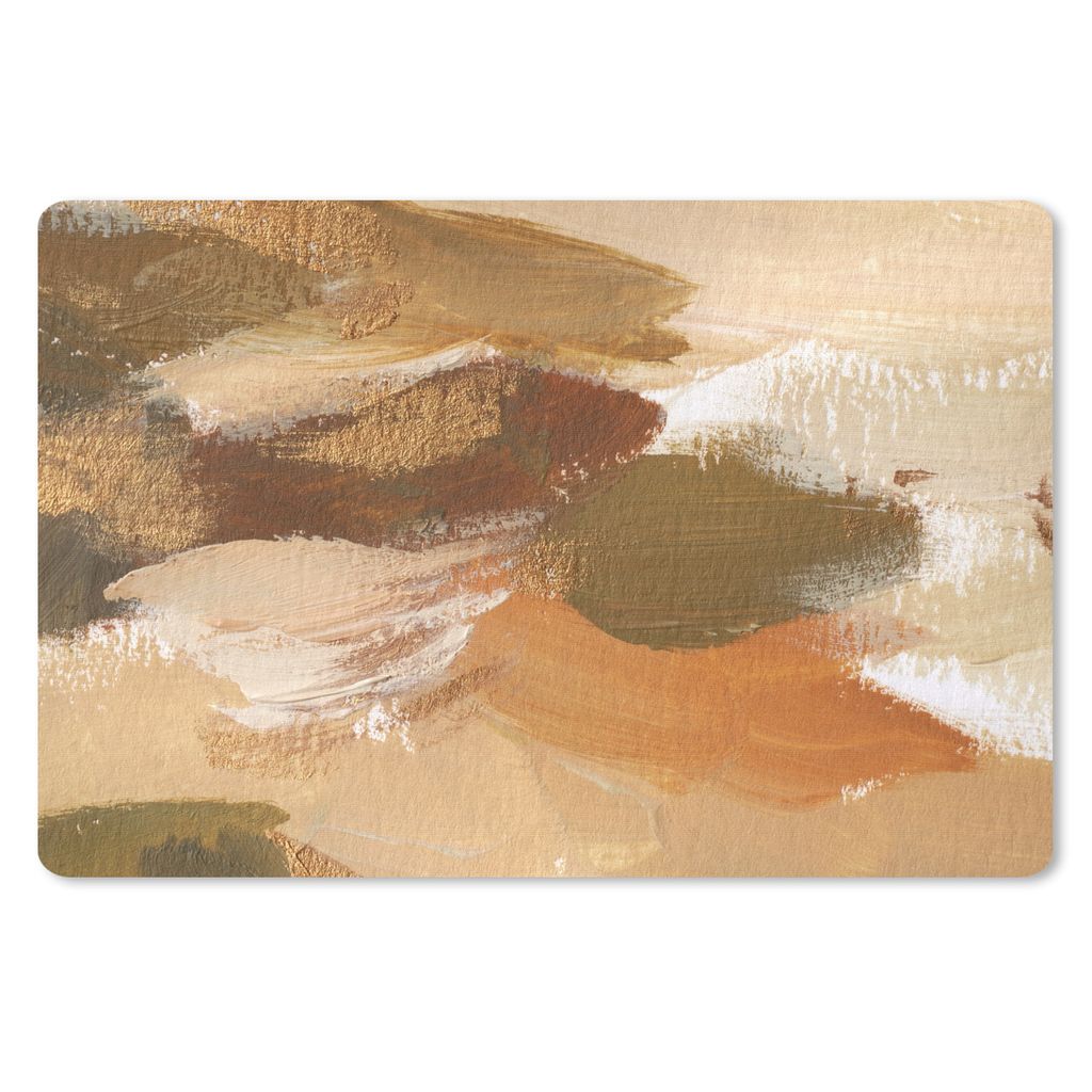 MuchoWow® Mauspad Mousepad Farbe - Herbst - Abstrakt 27x18 Produktbild 