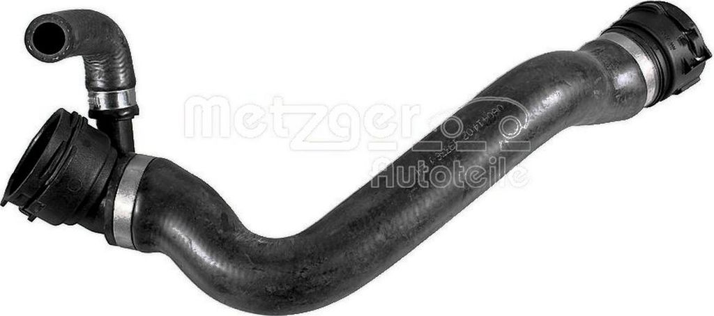 Kühlerschlauch rechts unten METZGER IAM-Expertise passend für u.a. BMW 1er