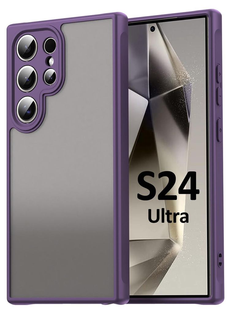Handyhülle für Samsung Galaxy S24 Ultra Matt Stoßfest Produktbild 