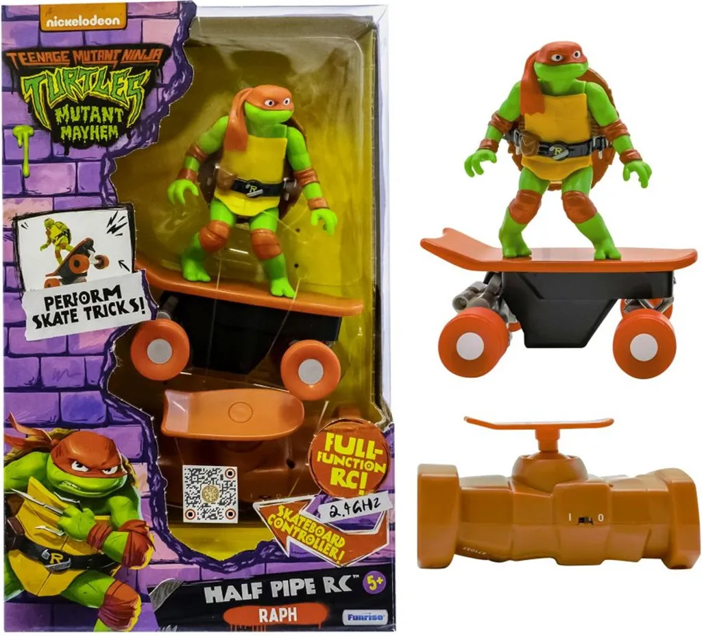 Tortue Ninja RC Assistant Movie - Cadeau Idéal pour Jeu Interactif Enfant