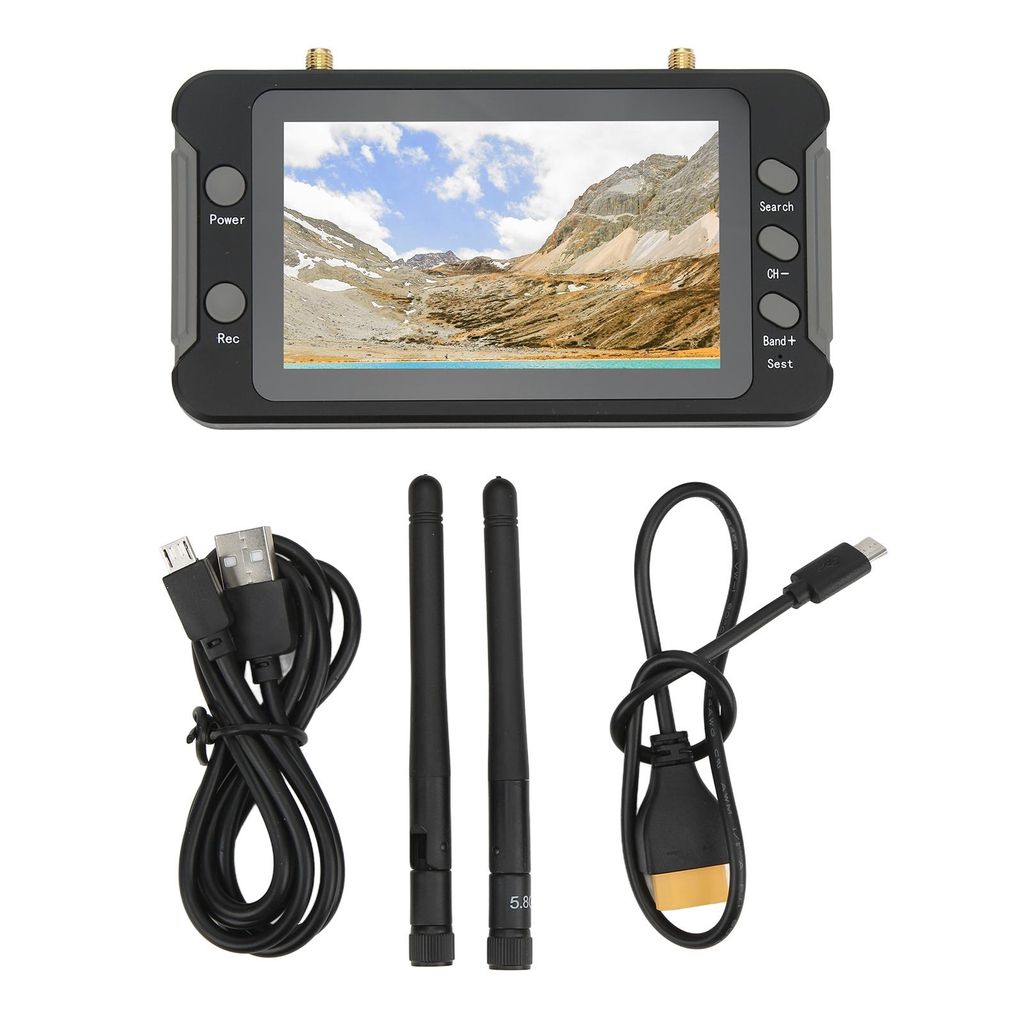 Pro FPV přijímač monitor 4,3 palce 5,8 GHz 40-kanálová Obrázek produktu 