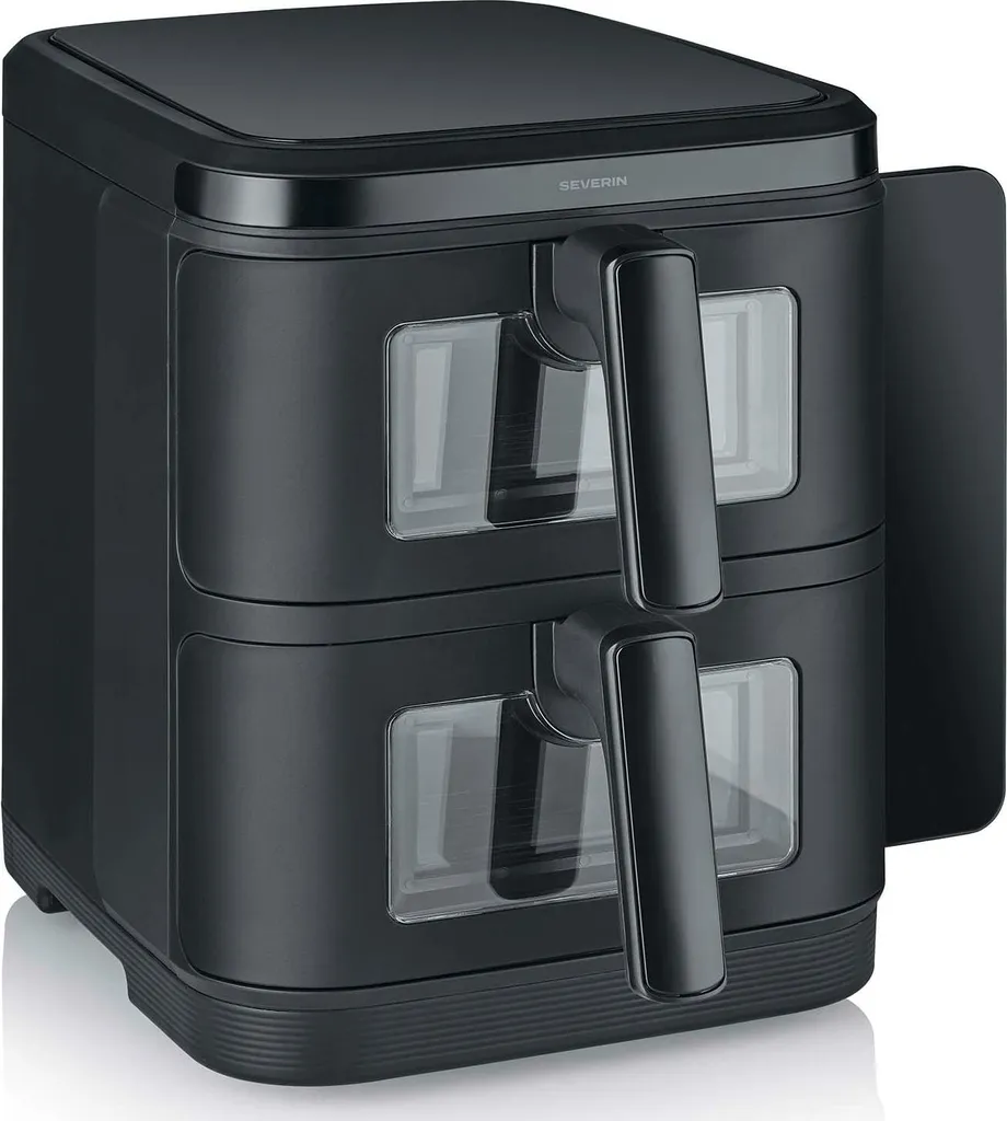 Friteuse Severin Double Étage 2600W : Finissez-en avec les Repas Gras