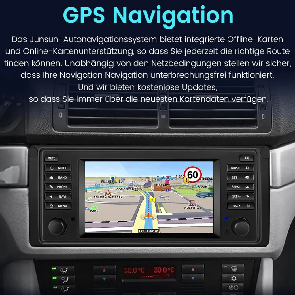 Autoradio BMW X5 E53 7" Android 13 CarPlay GPS: Offerta Imperdibile - 10