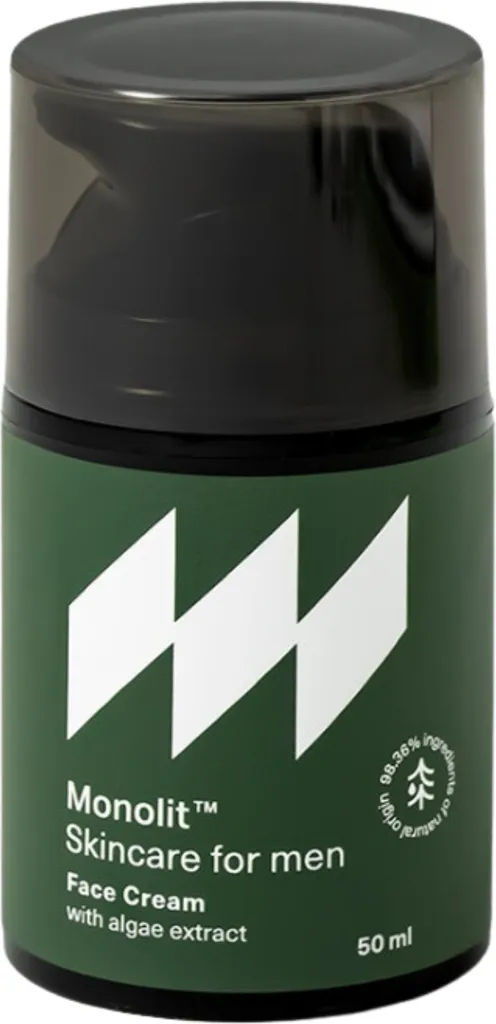 Crème Visage Homme Anti-fatigue Spiruline et Avocat Soin Quotidien 50ml