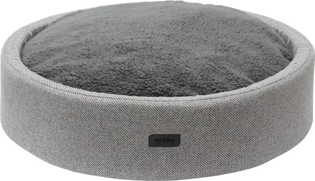 Lit Nobby Jasin gris Ø 80 cm : fini le stress et les sols froids !