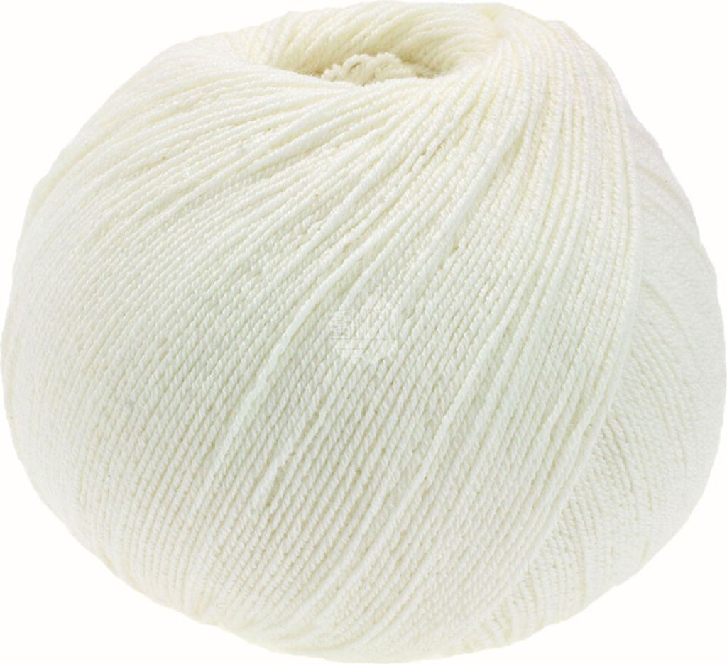 Lana Grossa Meilenweit 100 Baumwolle Bamboo Uni 009 Produktbild 