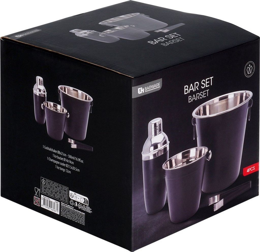 Excellent Houseware 4-dielna barová súprava z Obrázok produktu 16