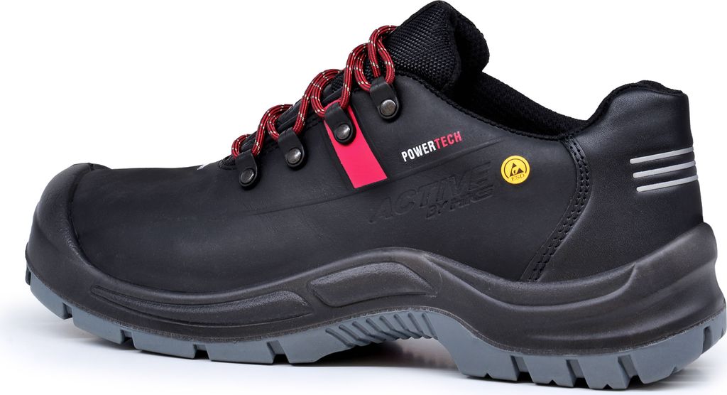 HKS Sicherheitshalbschuh S3 SRC Leder schwarz "ACTIVE 270" 46