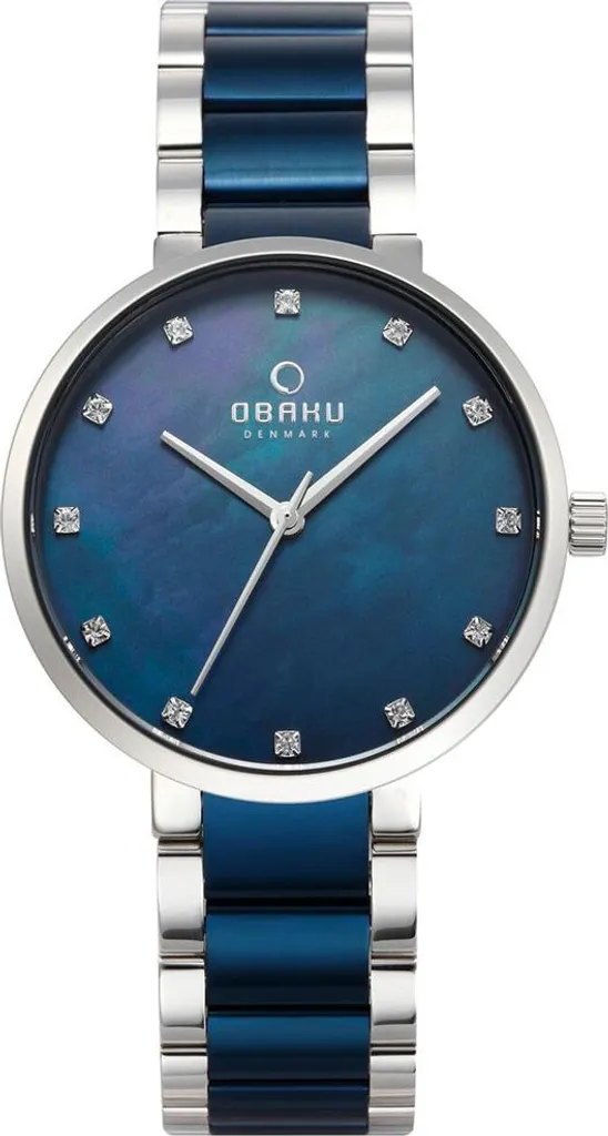 Obaku V189LXCLSL1 Orologio Argento Donna: Lusso Minimalista Danese