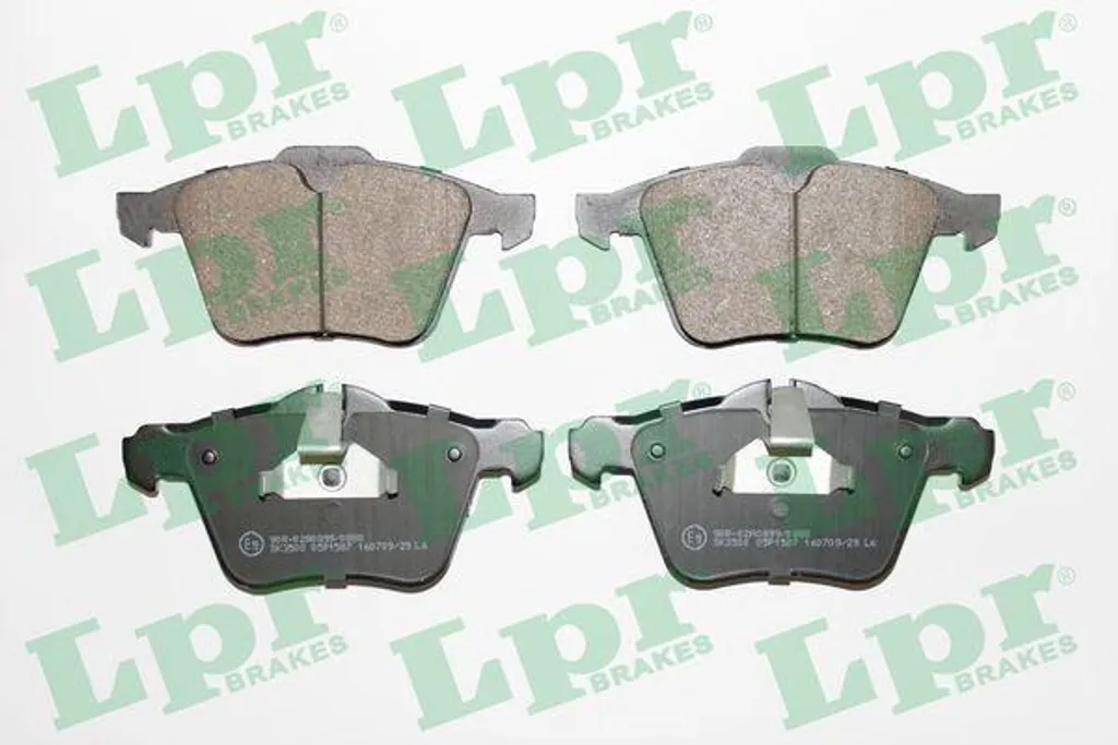 Plaquettes de frein LPR 05P1587 OE C2C27291 pour Jaguar S-Type XF XJ