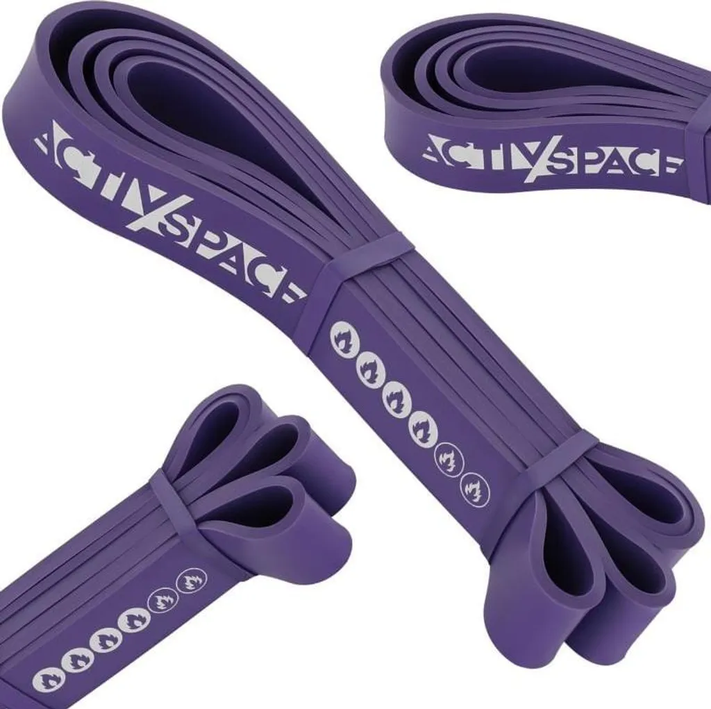 Élastique pour tractions Violet en Latex Power Band pour Crossfit