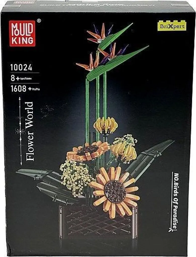 Blocs de construction tournesol en pot kit de décoration créative DIY