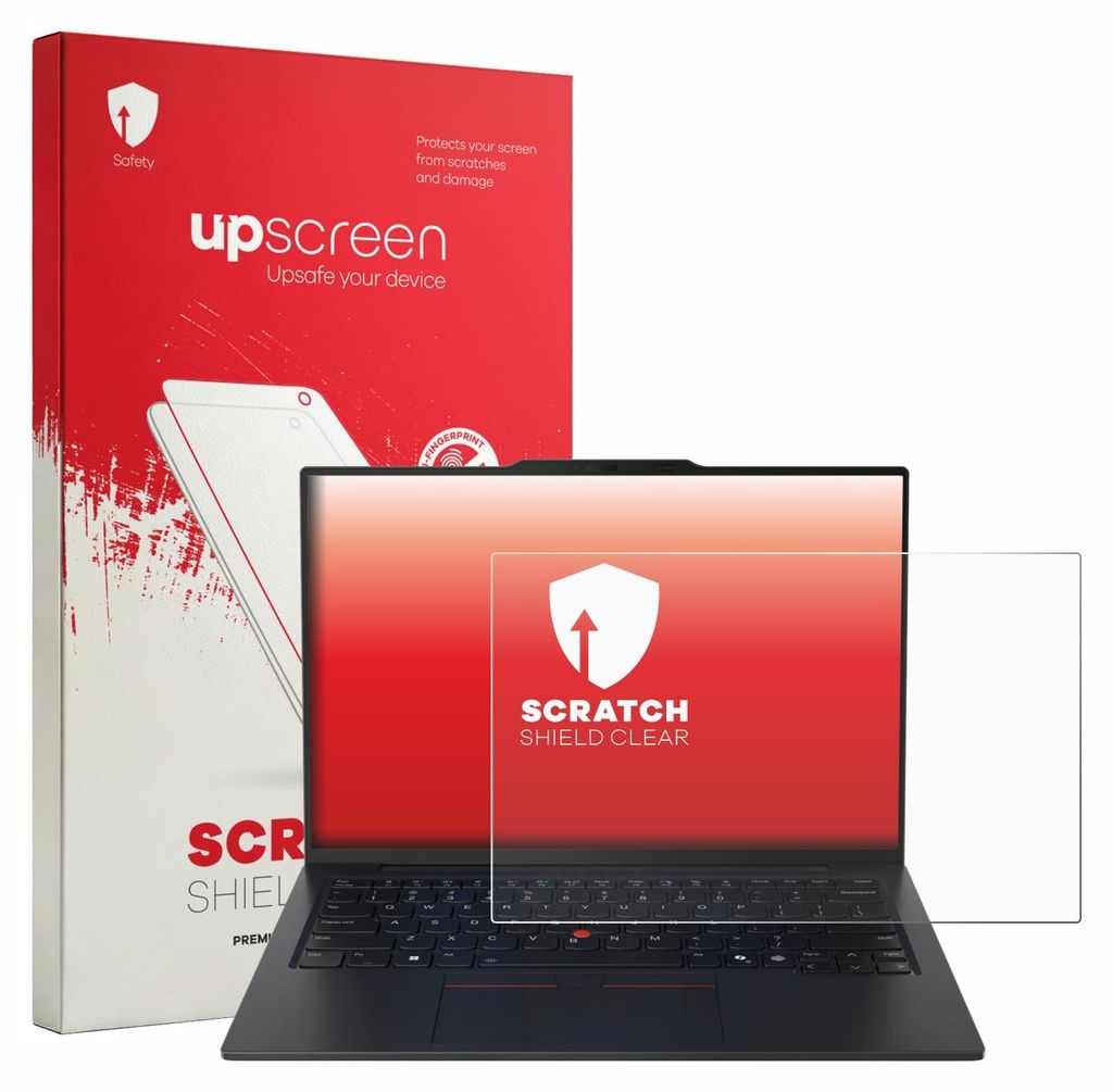 upscreen Schutzfolie für Lenovo ThinkPad X1 Carbon Gen 13 14" Displayschutz Displayschutzfolie Folie Klar Transparent
