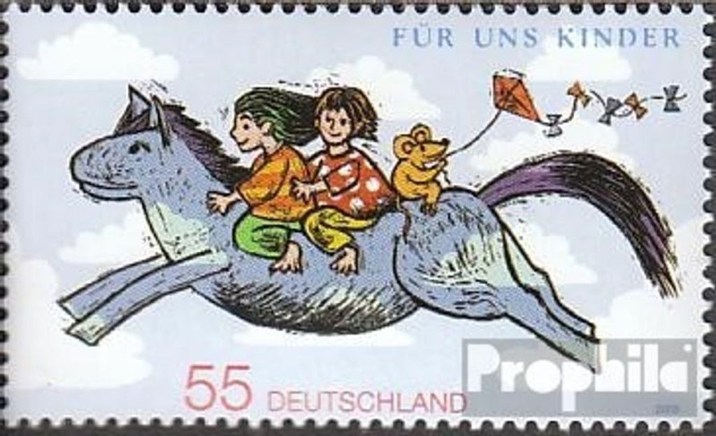 Briefmarken BRD (BR.Deutschland) 2008 Mi 2693 (kompl.Ausg.) postfrisch Kinder