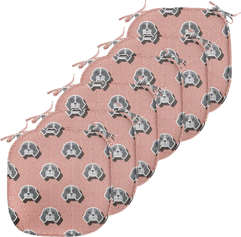 Coussins de cuisine pour repas en famille - Set de 6 galettes de siège