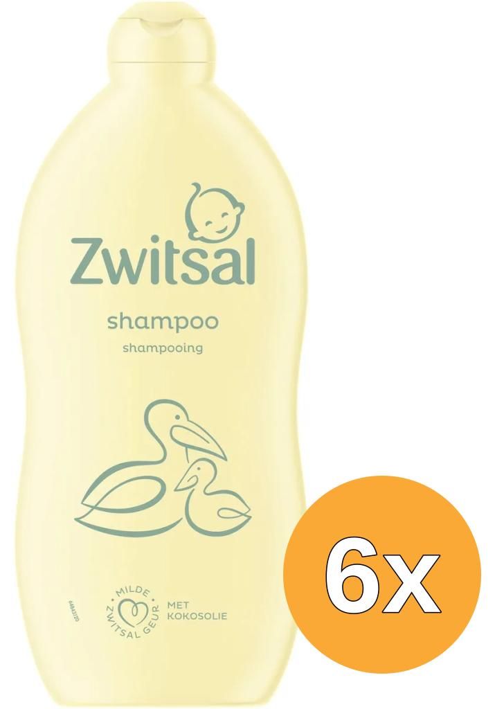 6x Zwitsal Shampoo 700 ml Productafbeelding 