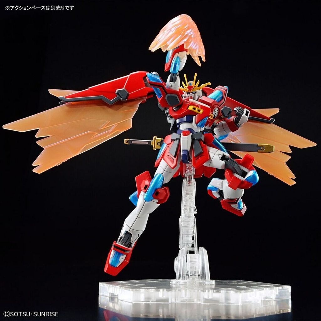 Model figurki GUNDAM HG 1/144 - SHIN BURNING GUNDAM