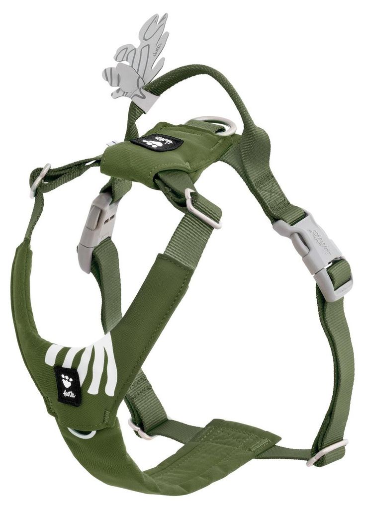 Hurtta Hundegeschirr Seeker Harness forest, Verstellmöglichkeit: 40-50 cm