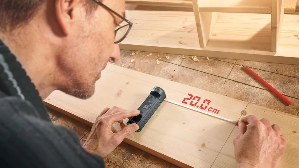 Adaptateur mètre ruban Bosch pour Zamo mesure précise d'objets isolés