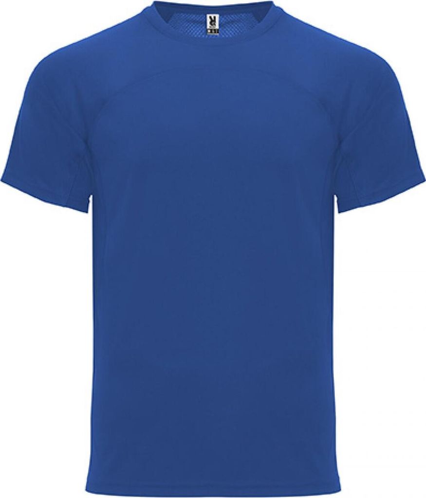 Roly CA6401 | Herren Monaco T-Shirt, schnelltrocknend, atmungsaktiv - Farbe: Royal Blue 05 - Größe: 3XL