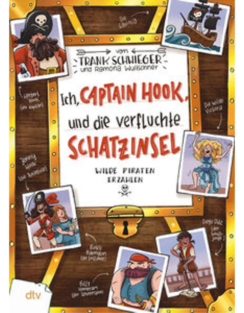 Ich Captain Hook Livre de contes de pirates avec illustrations couleurs