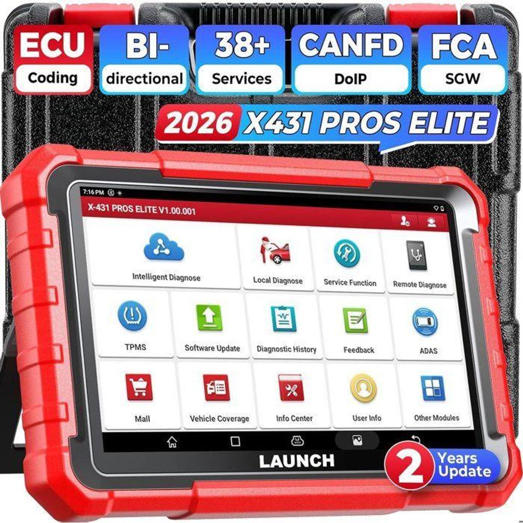 Outil de Diagnostic Auto - LAUNCH - X431 PROS Elite - CANFD Image du produit 