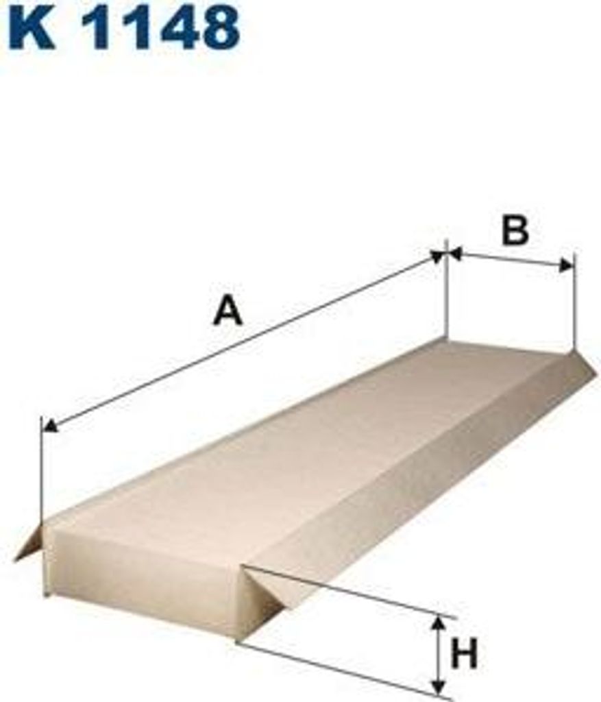 FILTRON K 1148 Innenraumluftfilter OE 1115568 kompatibel mit Mondeo, X-Type