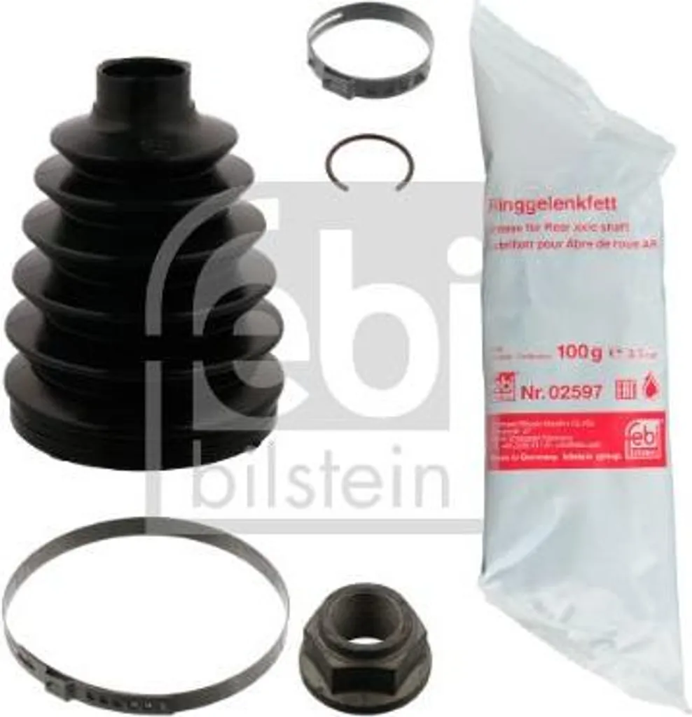 Jeu de soufflets FEBI 36959 haute résistance pour Mercedes A1633300285