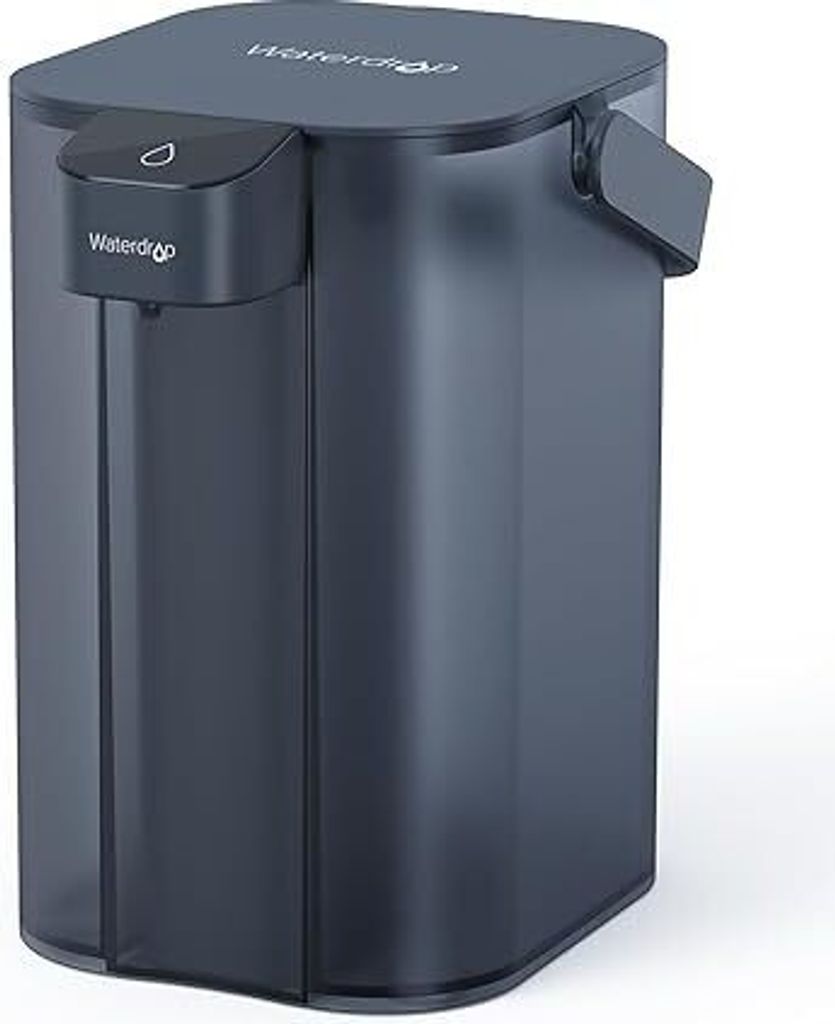 Waterdrop Instant Eletric Wasserfilter Kanne,Wasserfilter Outdoor Trinkwasser System,Reduziert Kalk,Chlor, Blei,Quecksilber(mit 1757 Liter Filter)