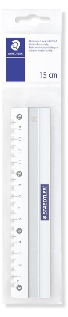 STAEDTLER Mars 563 Aluminium-Lineal Einzelprodukt Länge 15 Produktbild 