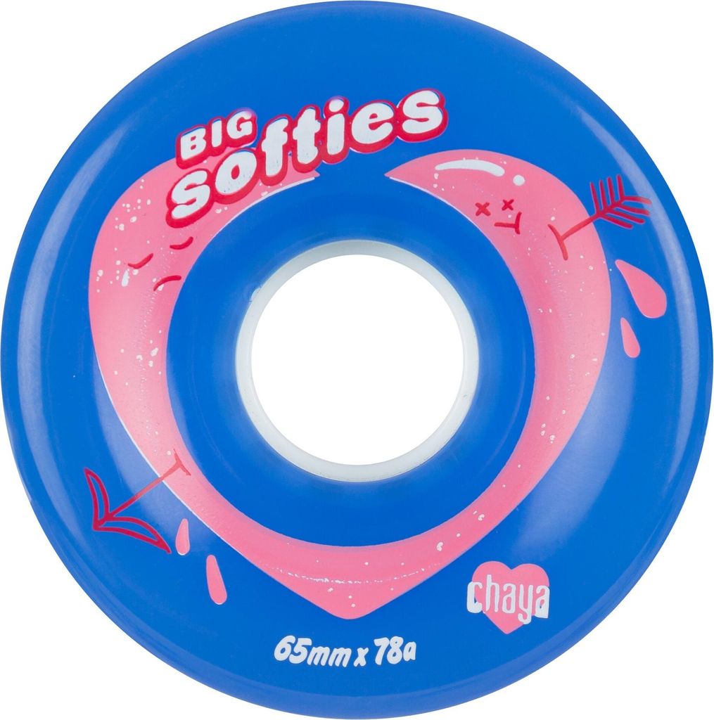 Chaya Big Softie´s Clear Schlittschuhrollen Durchsichtig 65 Produktbild 