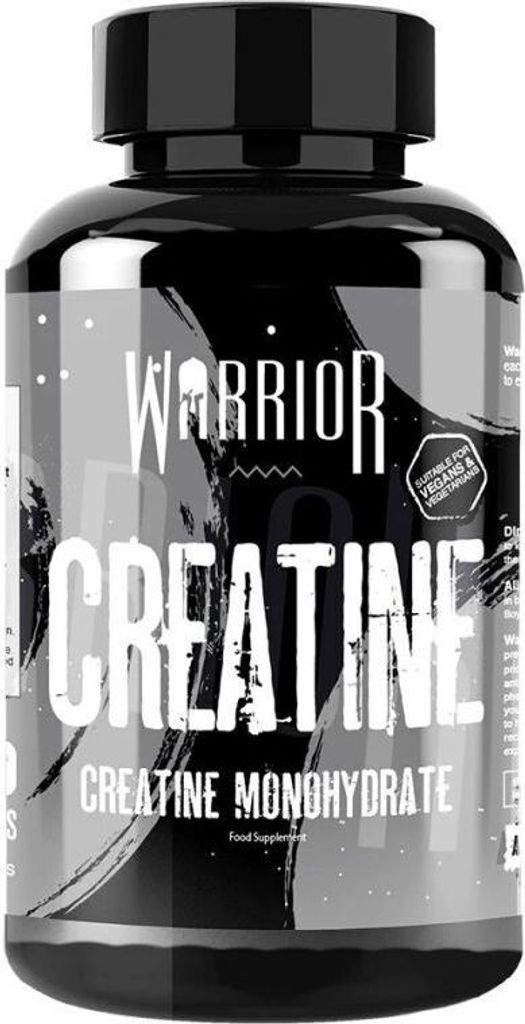 Warrior Creatine Monohydrate – 60 Tabletten