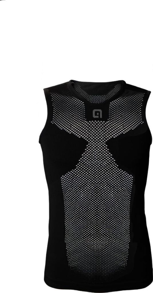 ALÉ Fahrrad-Muskelshirt - INTIMO S2 SUMMER - Schwarz S-M