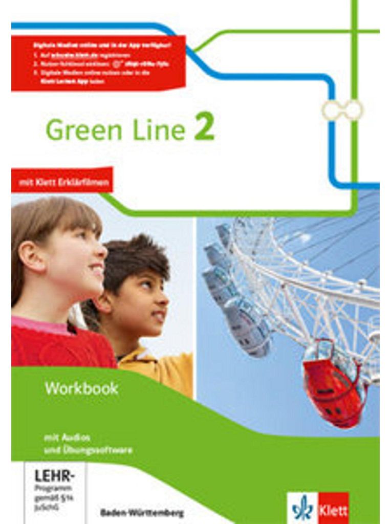 Green Line 2. Workbook mit Audios und Übungssoftware 6. Ausgabe Baden-Württemberg