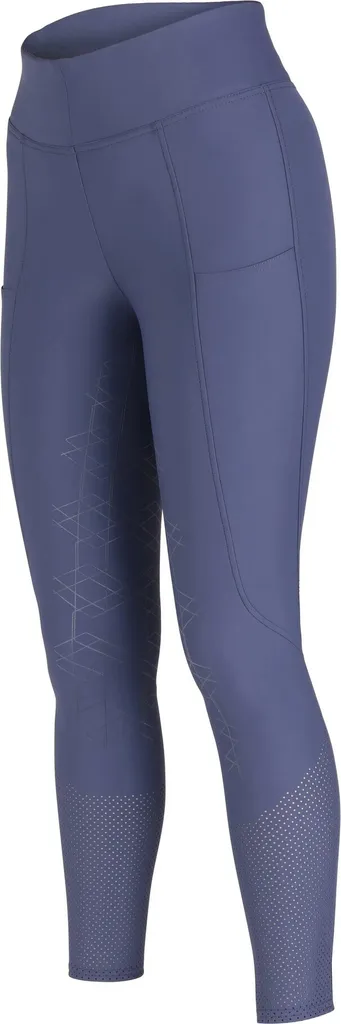 Pantalon d'équitation type legging Aubrion Optima Air Bleu Marine XS