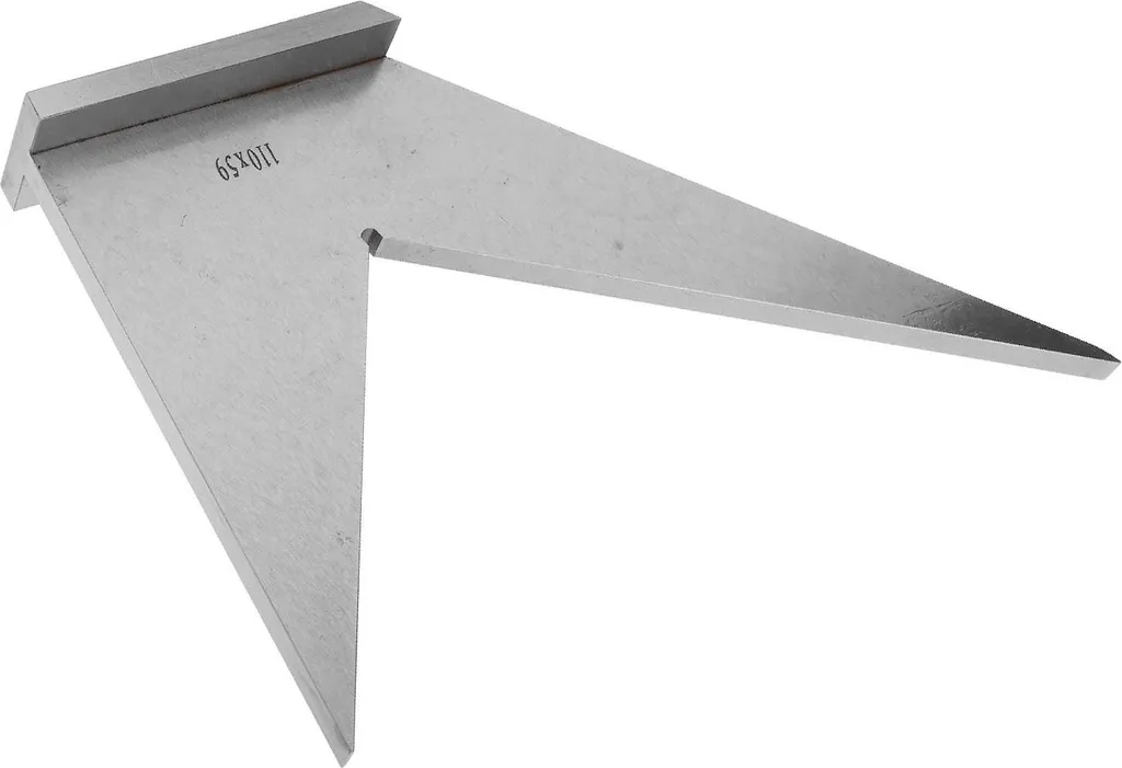Équerre de Précision 4 Angles en 1 DIN 875/2, Outil de Mesure Polyvalent Inox