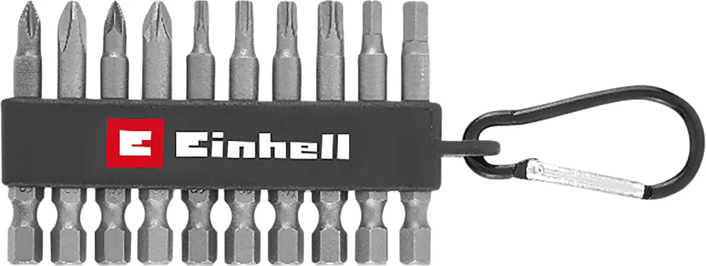 Jeu d'Embouts Einhell 118623 : Ne Perdez Plus Vos Embouts de Vissage 1/4"