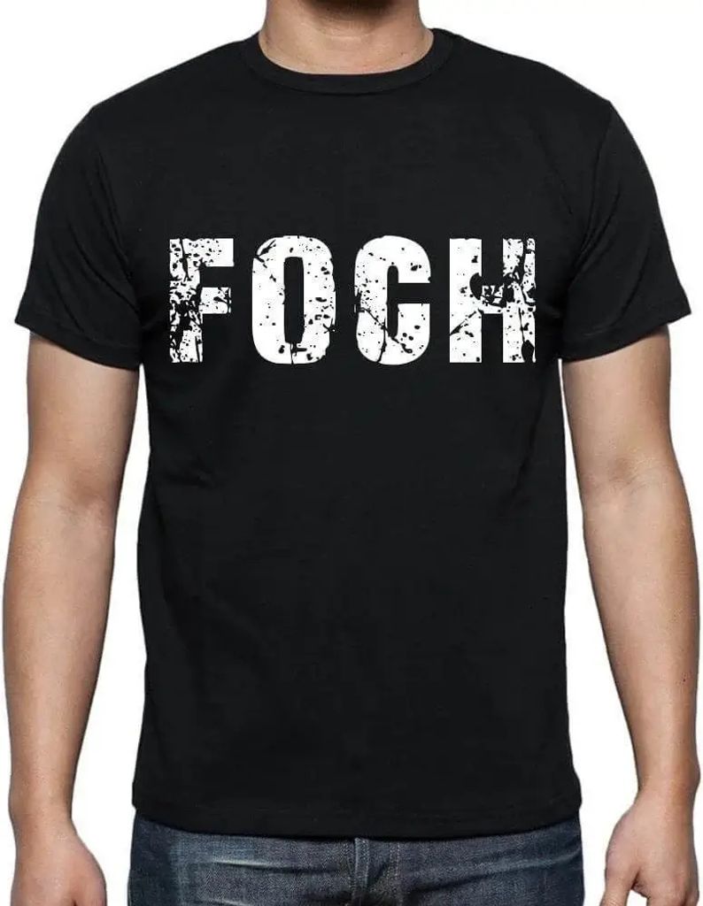 Herren Grafik T-Shirt Foch Öko-Verantwortlich Vintage Jahrgang Kurzarm Lustige Druck Geburtstag Geschenk Mann
