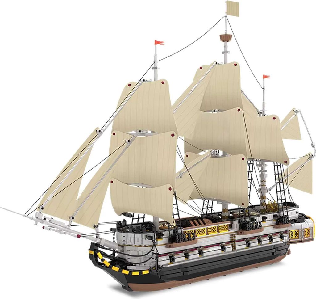 Reobrix 66048 Segelschiff Klemmbaustein 3555 Teile 109 cm Produktbild 