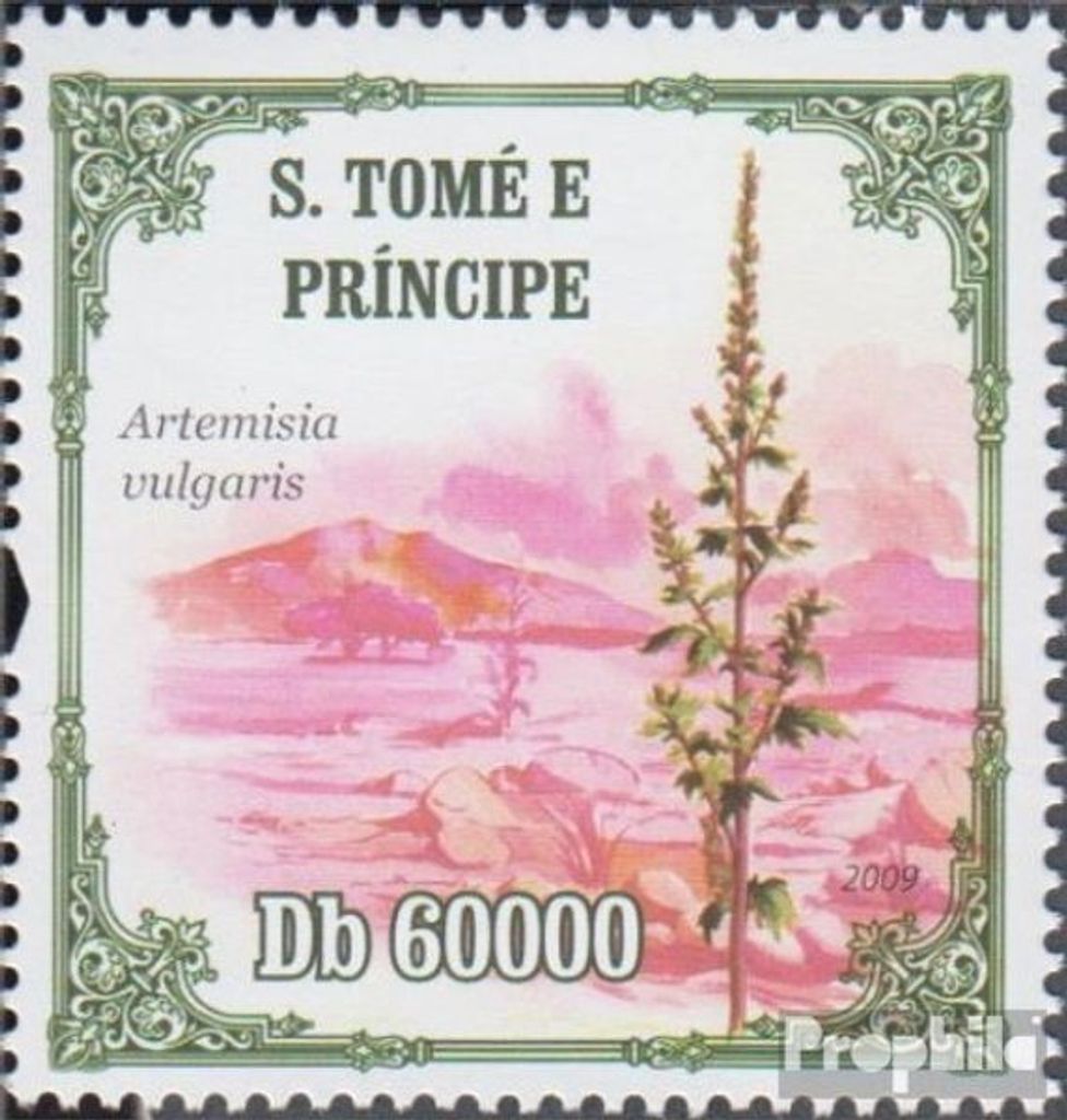 Briefmarken Sao Tome e Principe 2009 Mi 4241 (kompl.Ausg.) postfrisch Heilpflanzen