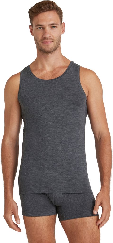 FALKE UW Muscle-Shirt WO/C 3278 dark grey - XXL