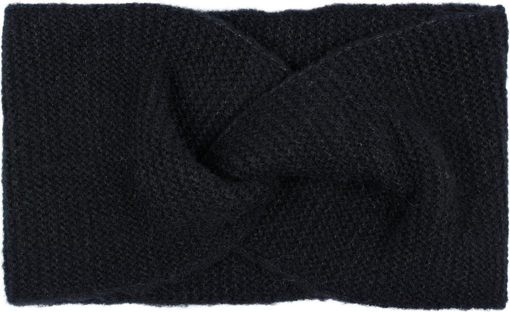 styleBREAKER Damen Feinstrick Stirnband mit Twist Knoten, warmes Winter Haarband, Headband 04026047