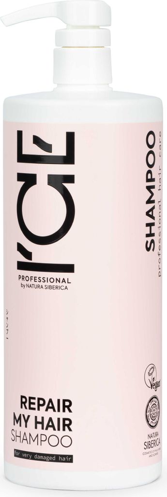 ICE PROFESSIONAL Repair My Hair Reparierendes Shampoo für geschädigtes Haar, 1000 ml
